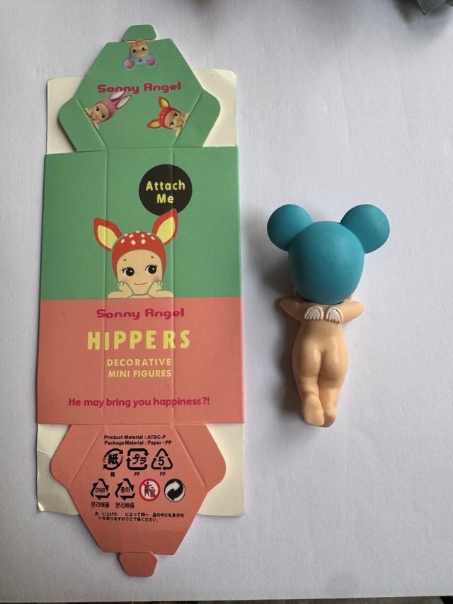 Sonny Angel Hippers Animal Ratón Azul