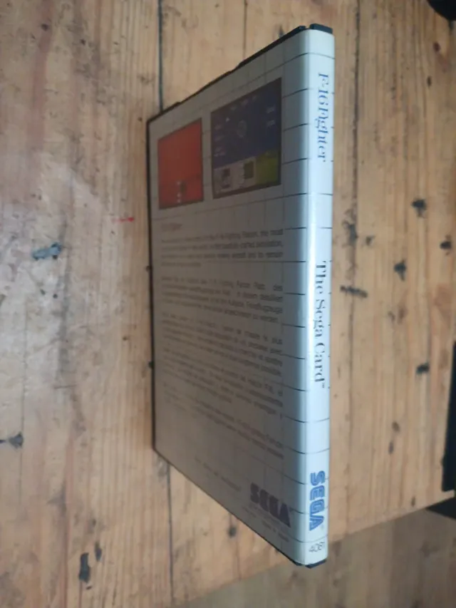 F-16 Fighter The Sega Card Mast