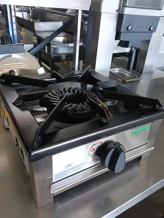 Cocina a gas alto rendimiento