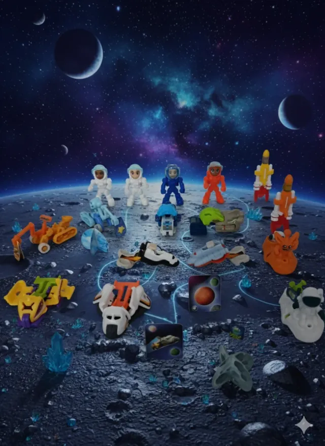 Colección Kinder Sorpresa Misión Espacial