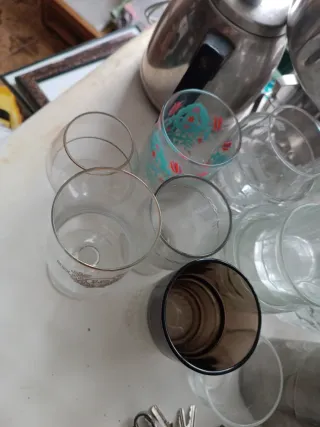 Platos hondos y llanos Regalo vasos