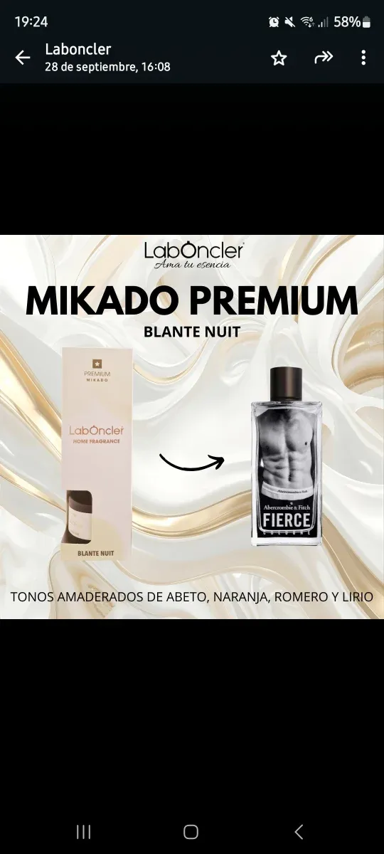 Perfumes dupes .mikados 3 meses de duración