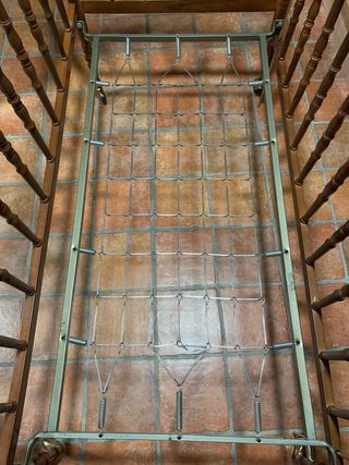 Cuna Antigua Madera Años 70