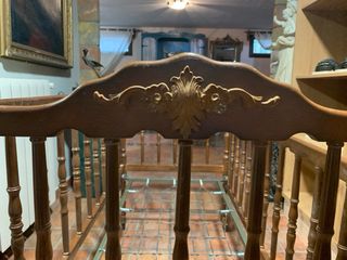 Cuna Antigua Madera Años 70