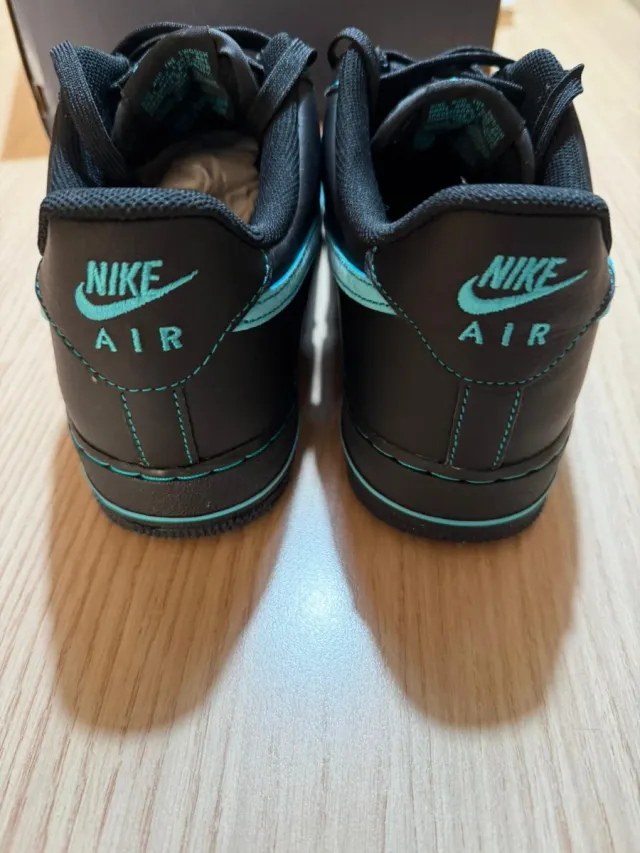 Nike Air Force 1 Tiffany Nero/Turchese
