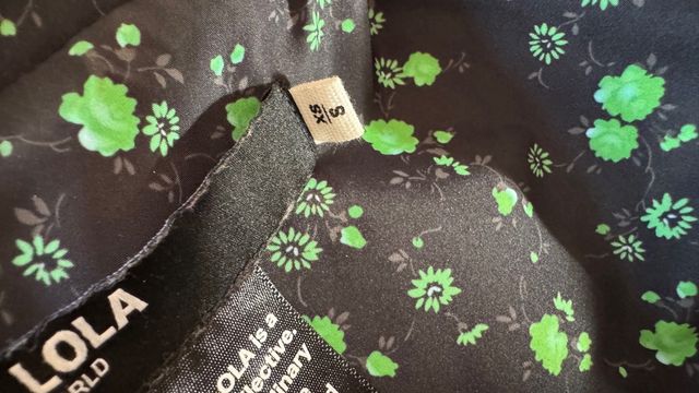 Chaqueta Bimba y Lola negra estampado