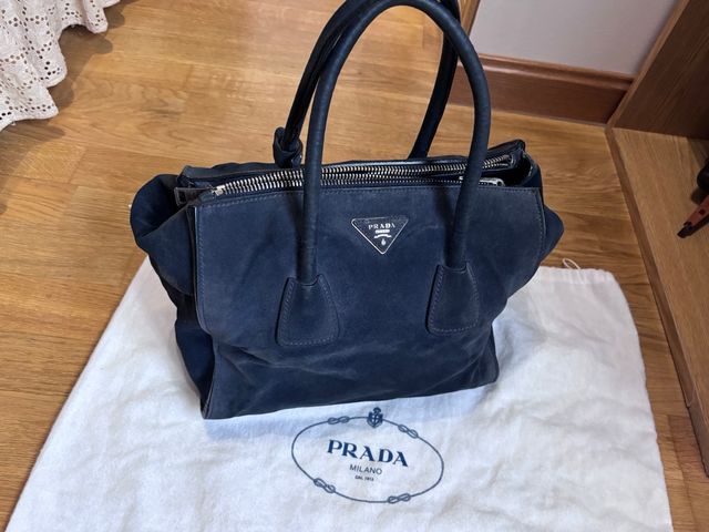 Bolso Prada Piel Azul
