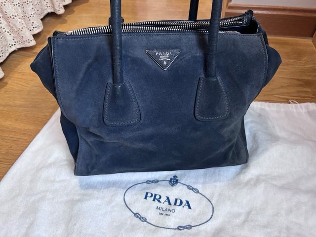 Bolso Prada Piel Azul