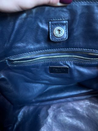 Bolso Prada Piel Azul