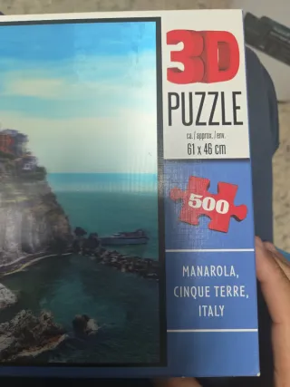 Puzzle 3D Discovery 500 piezas Manarola (Italia)