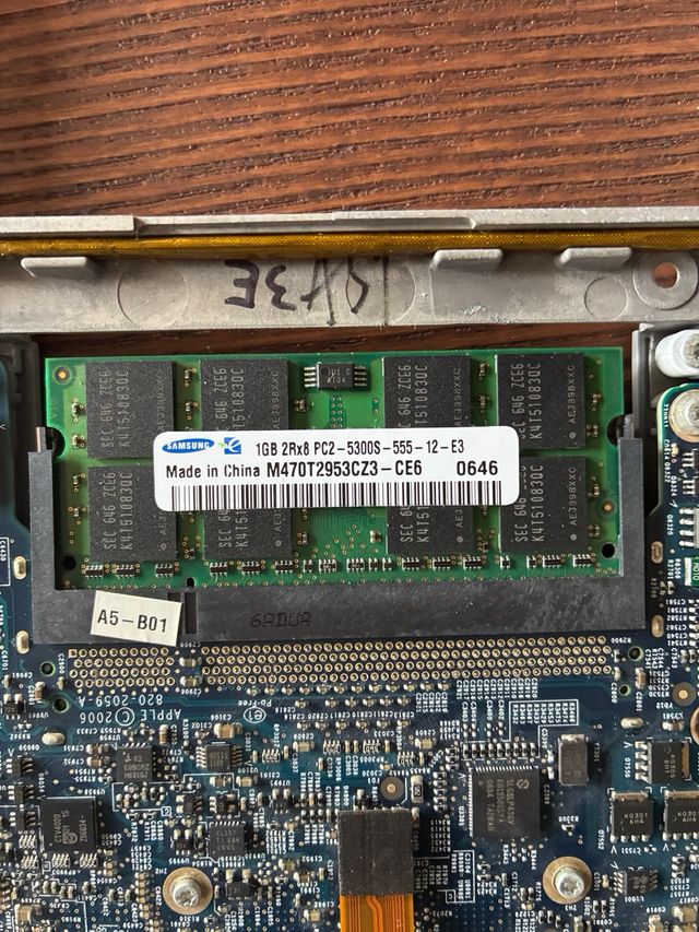MacBook Pro 17 2006 Fallo GPU A1212