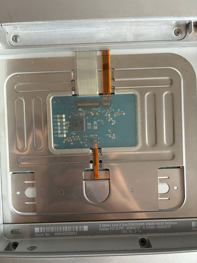 MacBook Pro 17 2006 Fallo GPU A1212