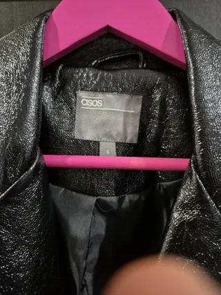 Gabardina negra fiesta hombre Talla s