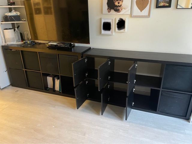 Estante Kallax IKEA Preta