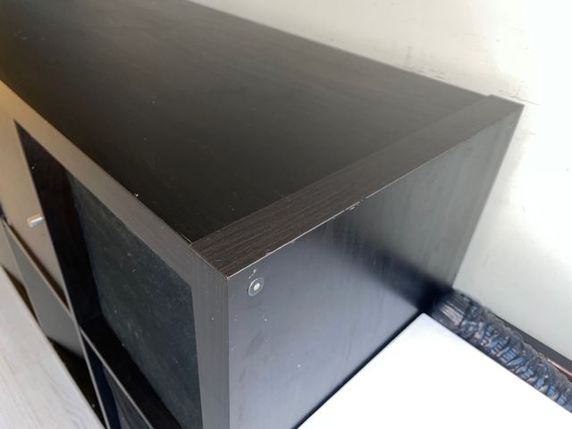 Estante Kallax IKEA Preta