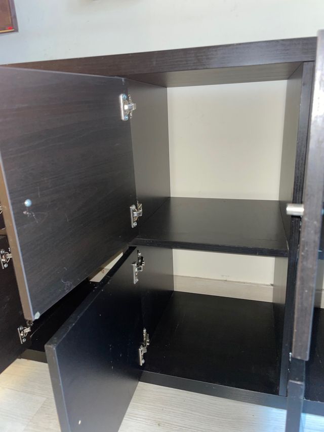 Estante Kallax IKEA Preta