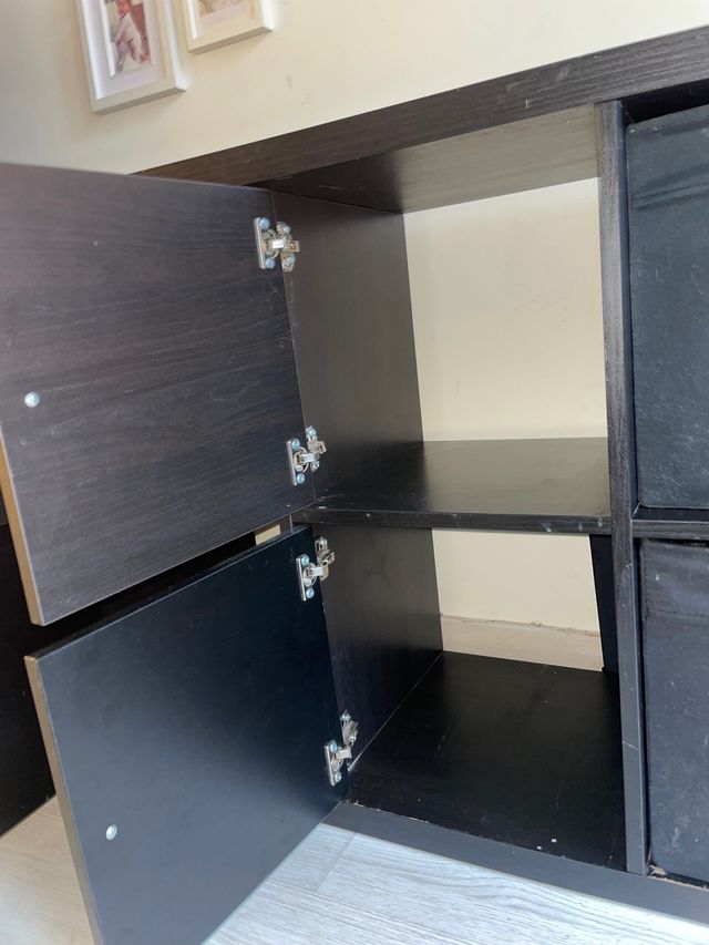 Estante Kallax IKEA Preta