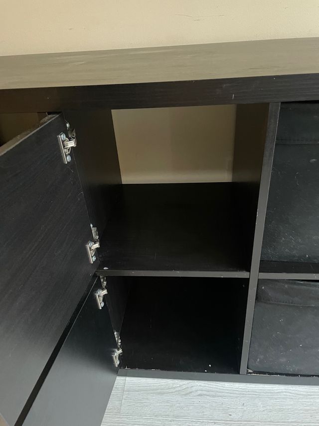 Estante Kallax IKEA Preta