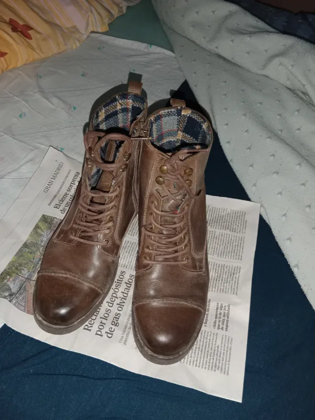 Botines marrones talla 40