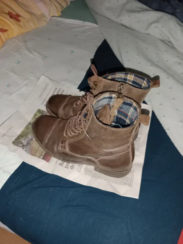 Botines marrones talla 40