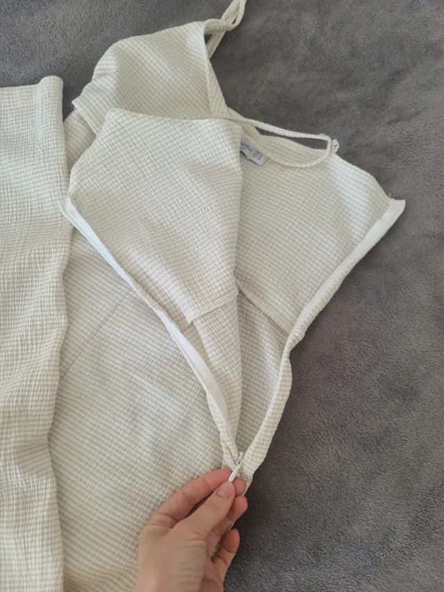 Mono elegante beige talla XS