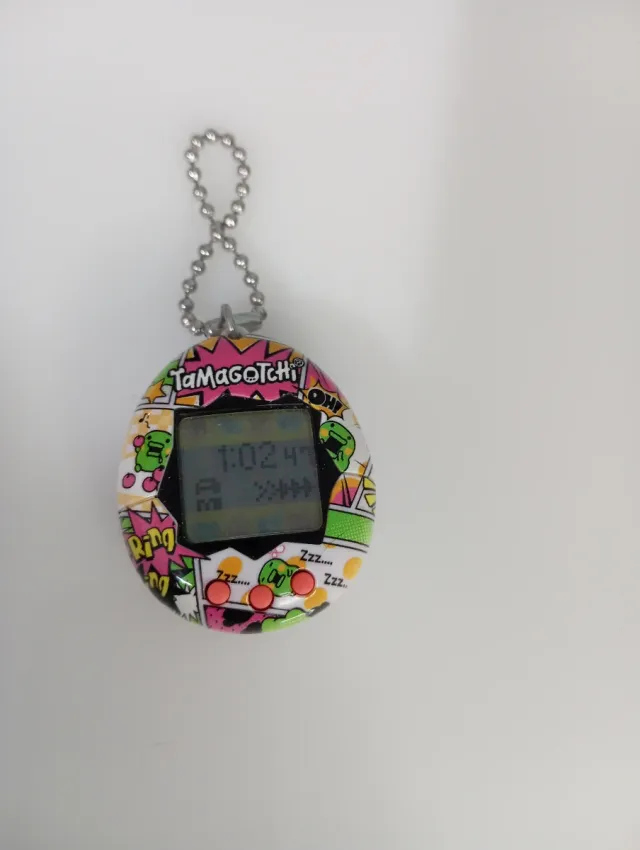 Tamagotchi con llavero
