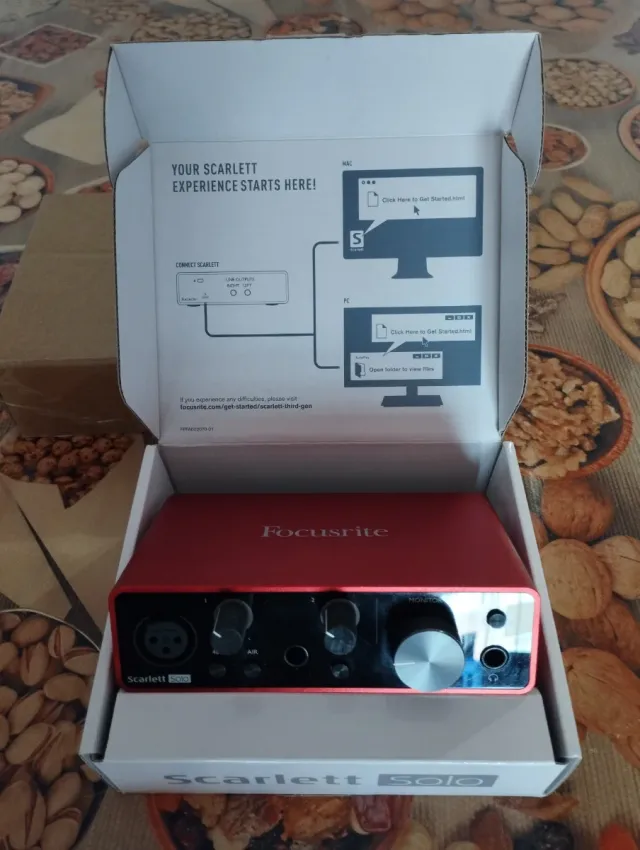 Focusrite Scarlett Solo 3rd Gen Interfaz