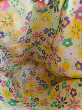 Cesto de mimbre con tapa y forro