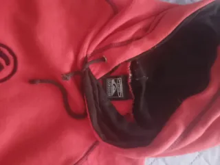 Sudadera Quiksilver Roja Chico