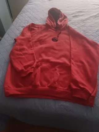 Sudadera Quiksilver Roja Chico