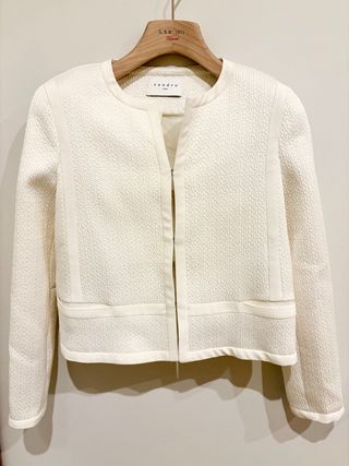 Chaqueta Sandro Blanca