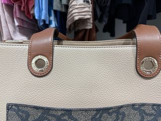 Bolso tote Tous beige y marrón