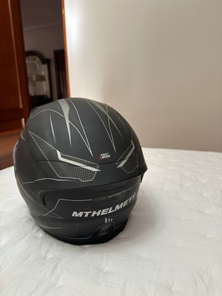 Casco Moto Mthelmets Negro