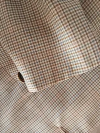 Blazer donna vintage a quadri