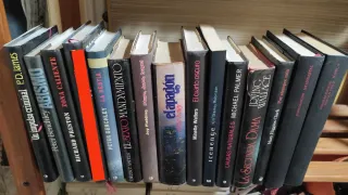Varios libros de literatura de misterio