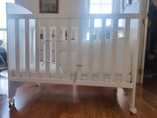 Cuna colecho 120x60 + Colchón viscoelástico