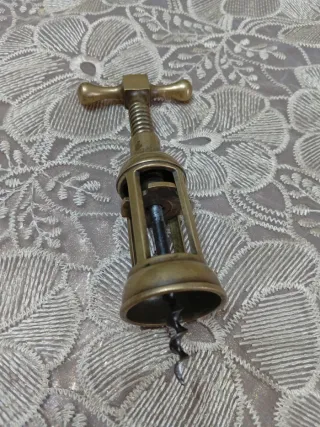 Cavatappi ottone antico vintage