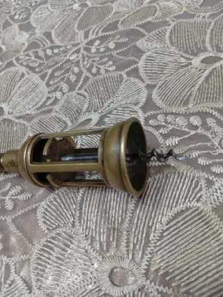 Cavatappi ottone antico vintage