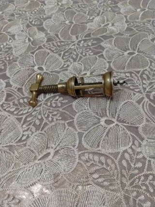 Cavatappi ottone antico vintage