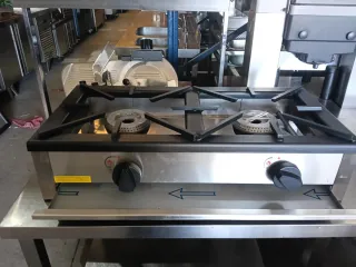 Cocina a gas 2 fuegos