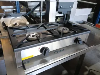 Cocina a gas 2 fuegos
