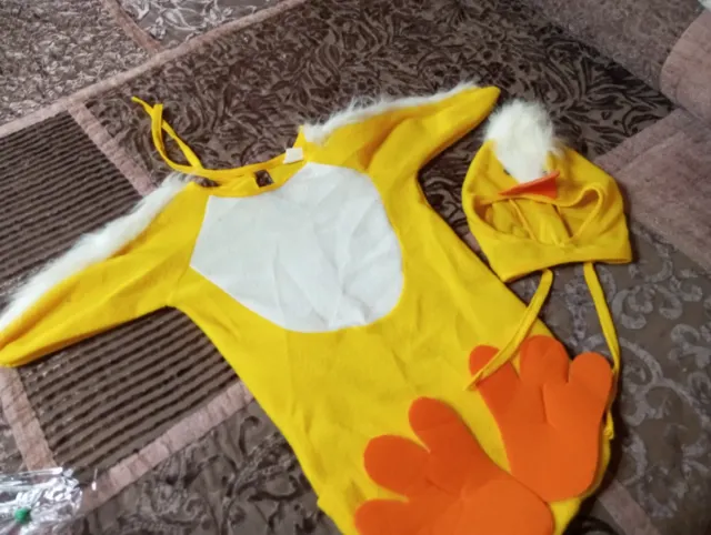 Disfraz de pollo para bebé