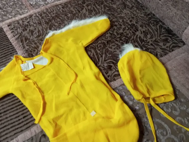 Disfraz de pollo para bebé