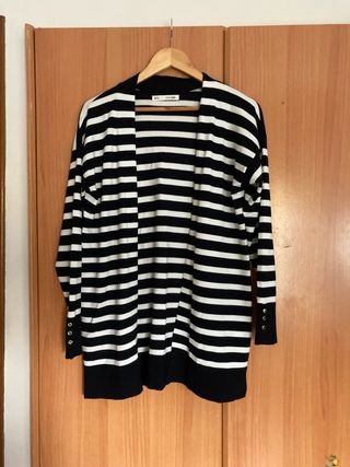 REBAJAS Cárdigan Sfera Rayas Talla M/L
