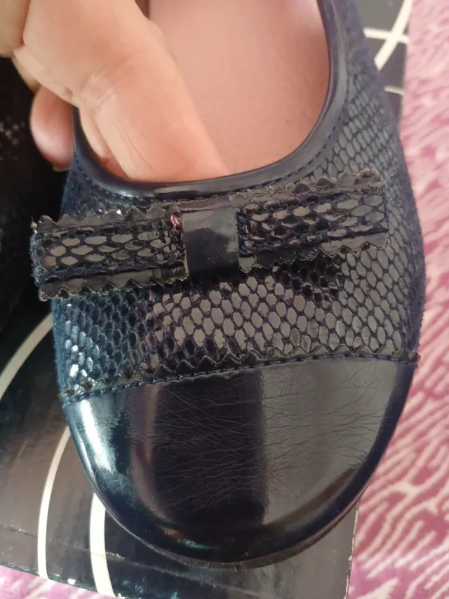 Manoleras Conguitos Azul Marino número 34