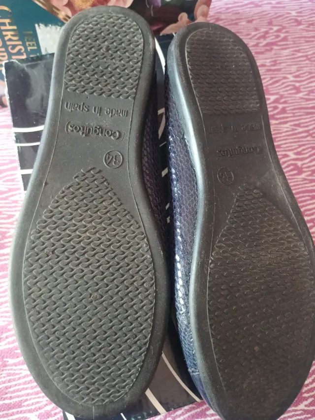 Manoleras Conguitos Azul Marino número 34