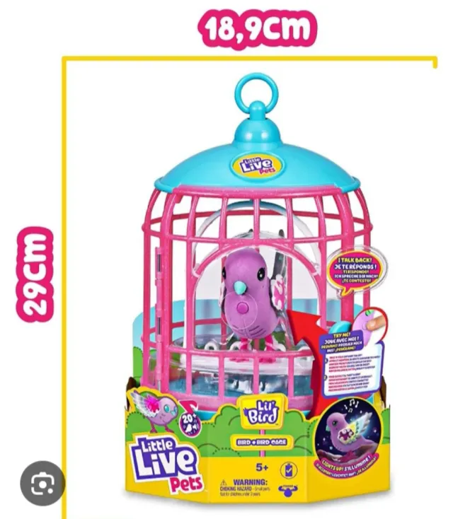 Little Live Pets Pájaro con Jaula