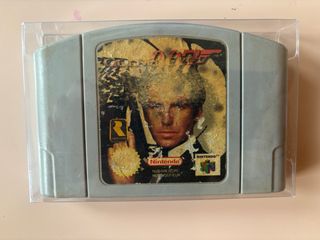 Nintendo 64 con 3 giochi e controller blu