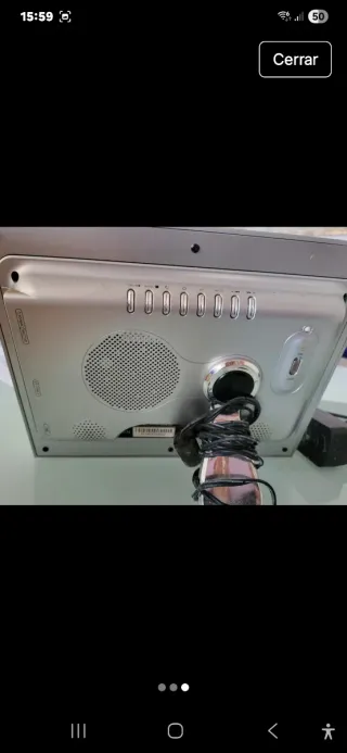 Marco de fotos digital madera