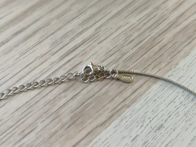 Collar Plata Minimalista con Brillante